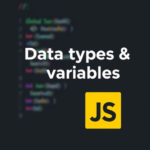 Data types and variables